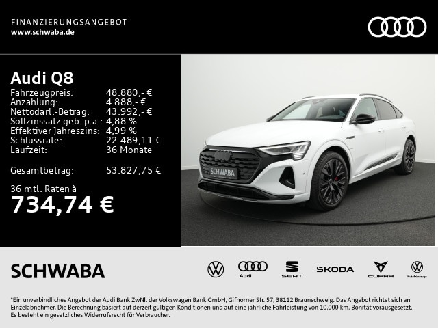 Audi Q8 e-tron 50 Quattro Sportback