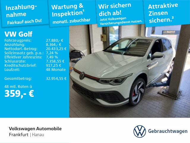 Volkswagen Golf 2.0 TSI GTI Golf VIII