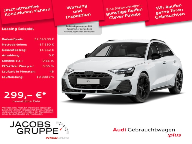Audi A3 30 TFSI S-Line S-Tronic Sportback