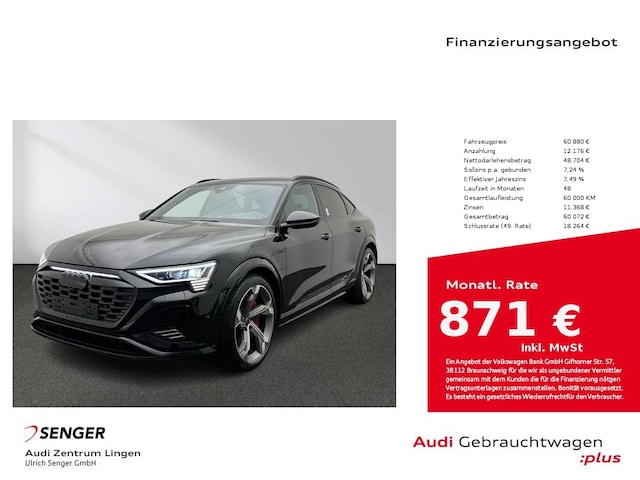 Audi Q8 e-tron Quattro Sportback