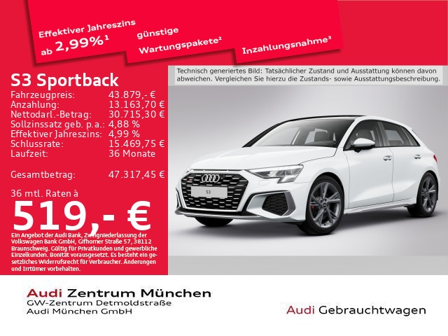 Audi S3 Quattro S-Tronic Sportback