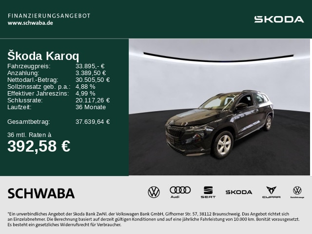 Skoda Karoq 2.0 TSI 4x4 Sportline