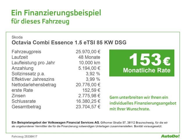 Skoda Octavia 85 Combi
