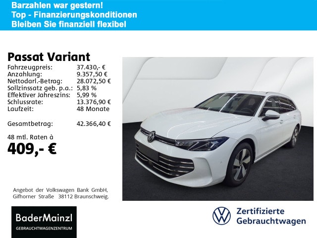 Volkswagen Passat 2.0 TDI Business DSG Variant