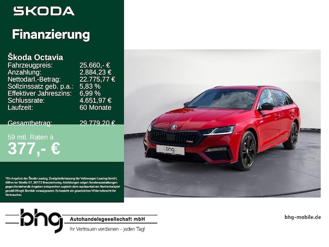 Skoda Octavia 1.4 TSI Combi RS iV