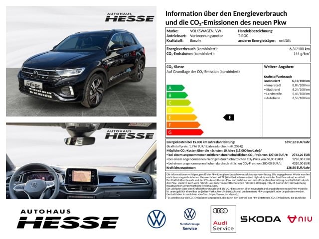 Volkswagen T-Roc T-ROC 1.5 E2 R-L  BT110 TSID7F