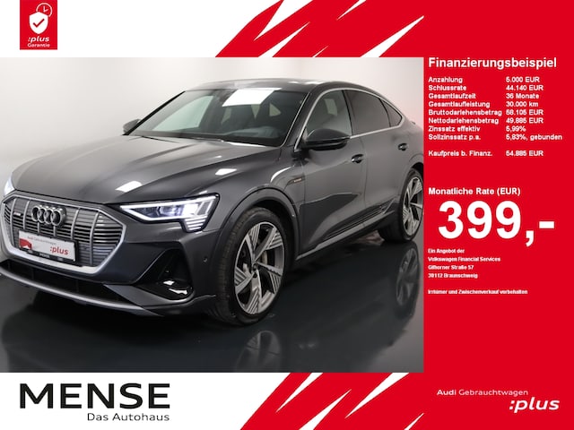 Audi e-tron 55 Quattro S-Line Sportback