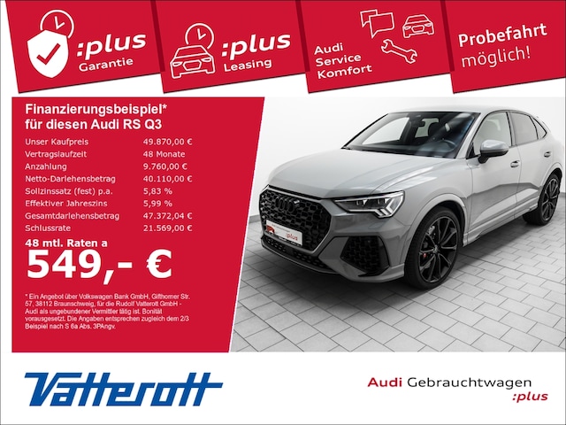 Audi RS Q3 Quattro S-Tronic Sportback