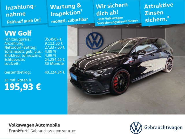 Volkswagen Golf 2.0 TSI DSG GTI Golf VIII