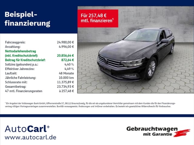 Volkswagen Passat 2.0 TDI DSG Variant