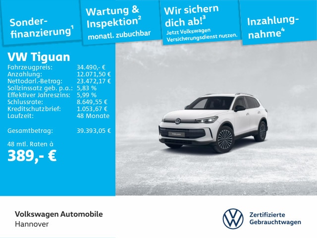 Volkswagen Tiguan 1.5 eTSI DSG IQ.Drive