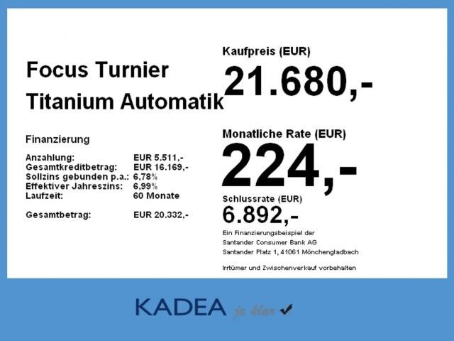 Ford Focus Titanium Wagon
