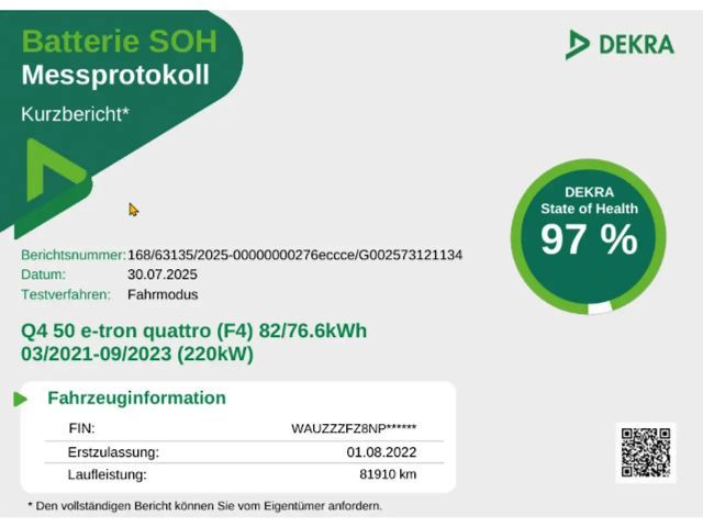 Audi Q4 e-tron 50 Quattro
