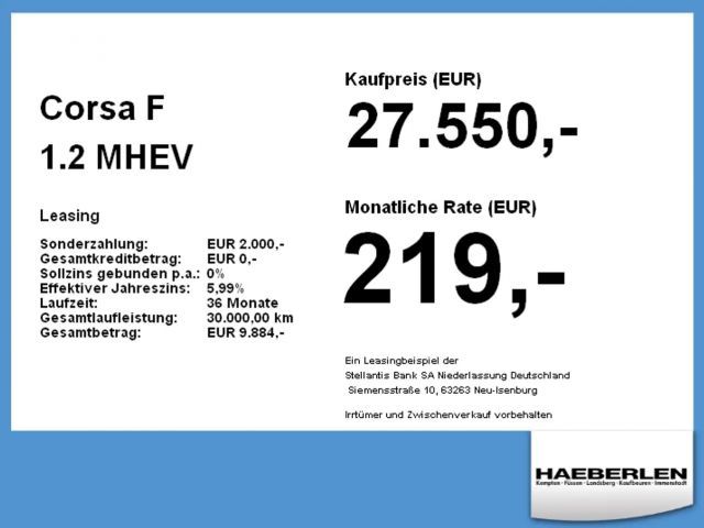 Opel Corsa GS-Line Grand Sport