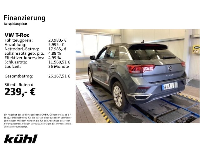 Volkswagen T-Roc 1.5 TSI DSG Sport