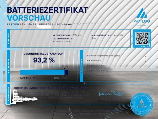 Audi Q4 e-tron 4 J Batteriegarantie