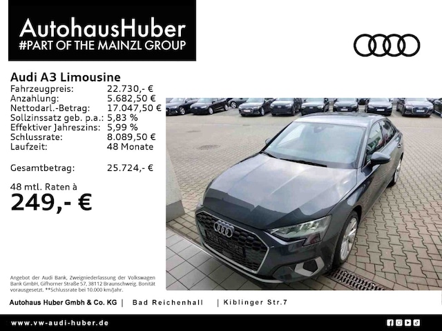 Audi A3 30 TFSI Sedan