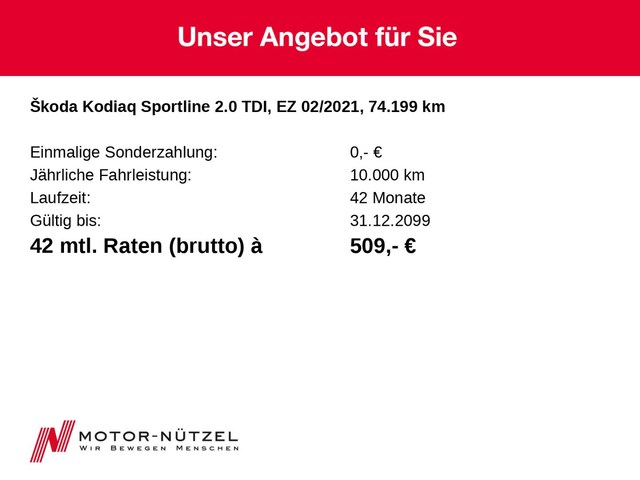 Skoda Kodiaq 2.0 TDI 4x4 Sportline