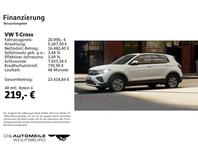 Volkswagen T-Cross 1.0 TSI Life