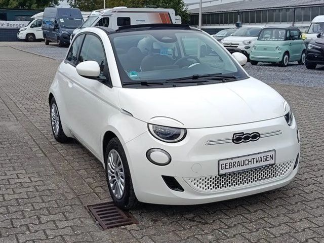 Fiat 500e 500C Elektro #Apple Car Play# Verdeck Blau