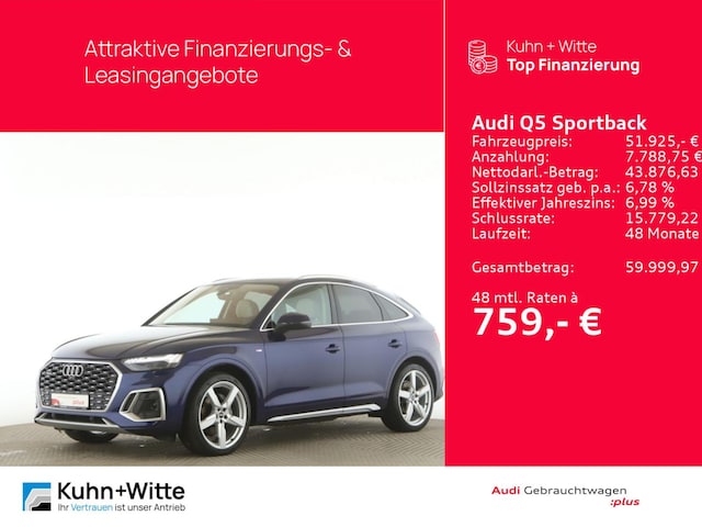 Audi Q5 40 TDI Quattro S-Tronic Sportback