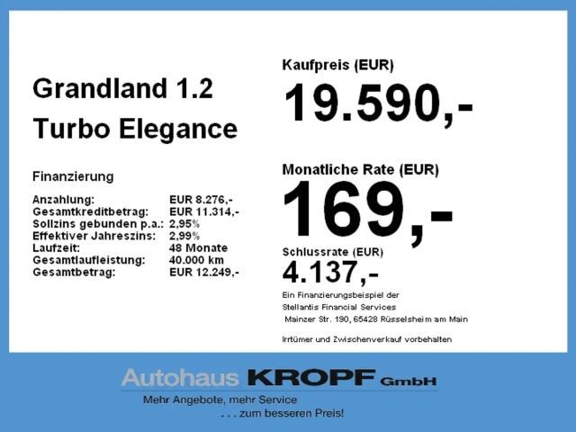 Opel Grandland X 1.2 Turbo Turbo