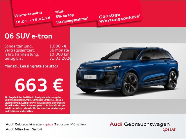 Audi Q6 e-tron Quattro