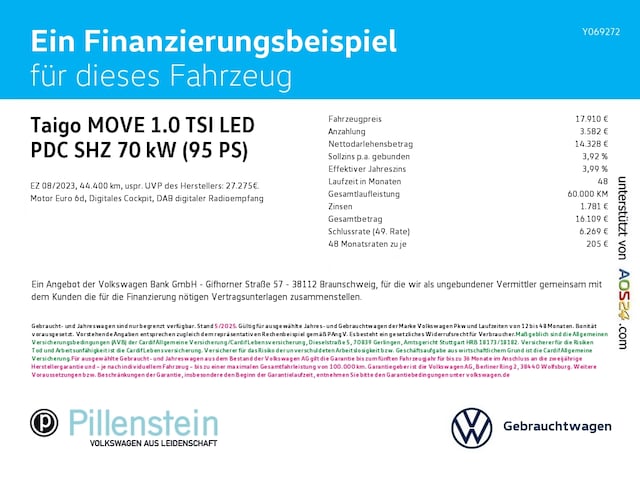 Volkswagen Taigo 1.0 TSI Move