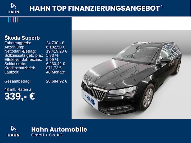 Skoda Superb 2.0 TDI Ambition Combi