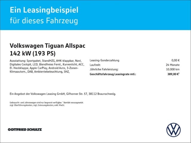 Volkswagen Tiguan 2.0 TDI Allspace DSG