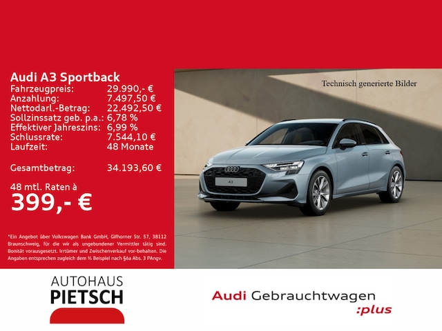 Audi A3 30 TFSI S-Tronic Sportback
