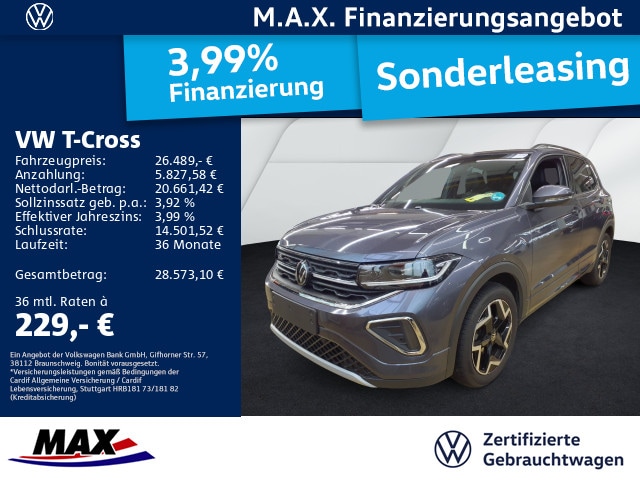 Volkswagen T-Cross 1.5 TSI DSG IQ.Drive R-Line