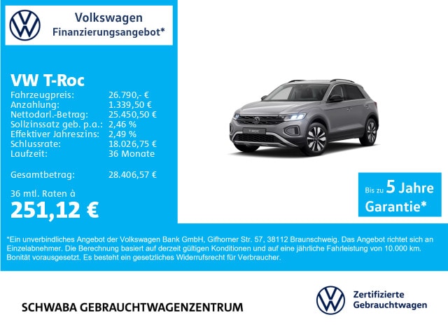 Volkswagen T-Roc 1.0 TSI
