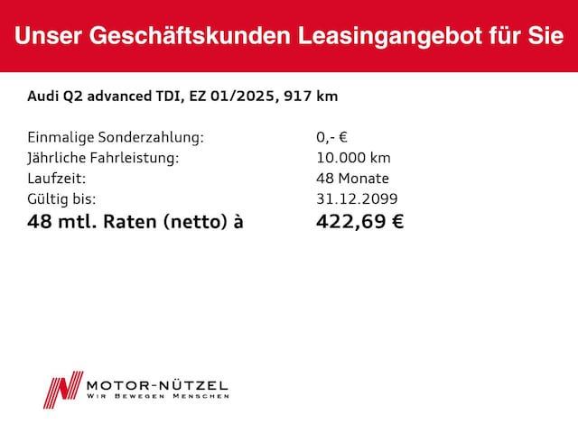 Audi Q2 35 TDI S-Tronic