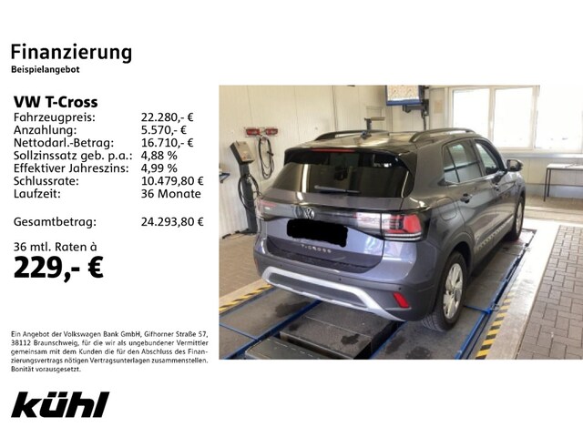 Volkswagen T-Cross 1.0 TSI Life