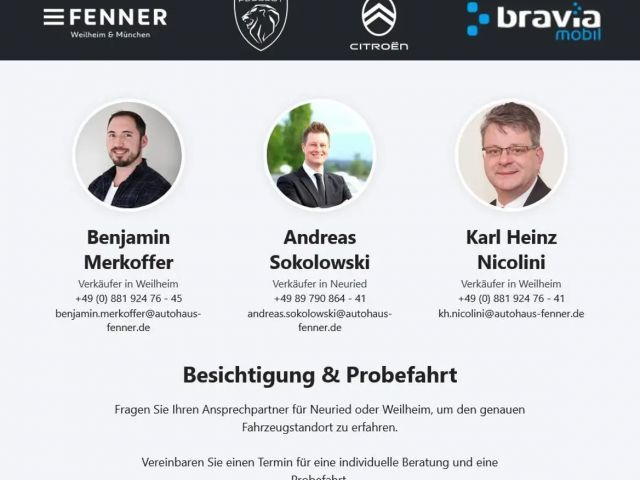 Peugeot 2008 Allure130+Kamera-MirrorScreen-Spurassistent+