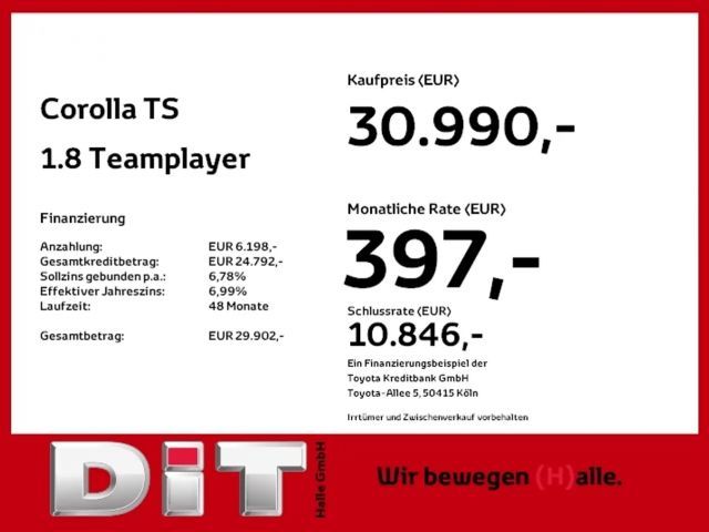 Toyota Corolla Technik