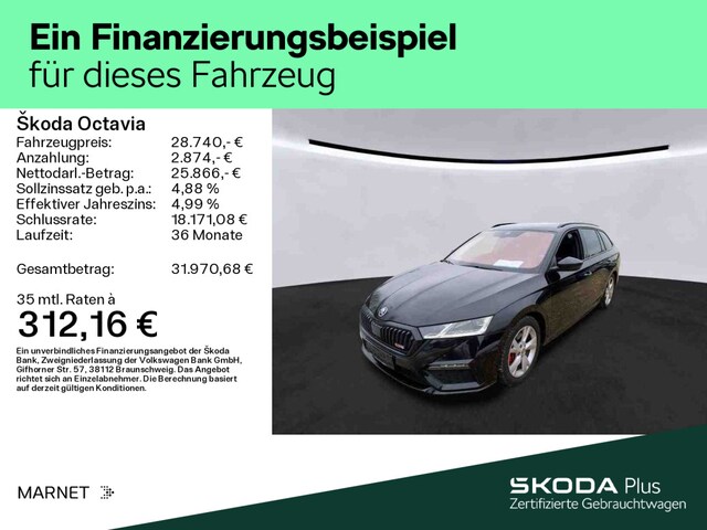 Skoda Octavia 2.0 TDI Combi RS