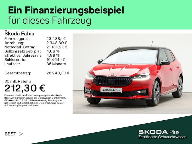 Skoda Fabia 1.5 TSI Monte Carlo