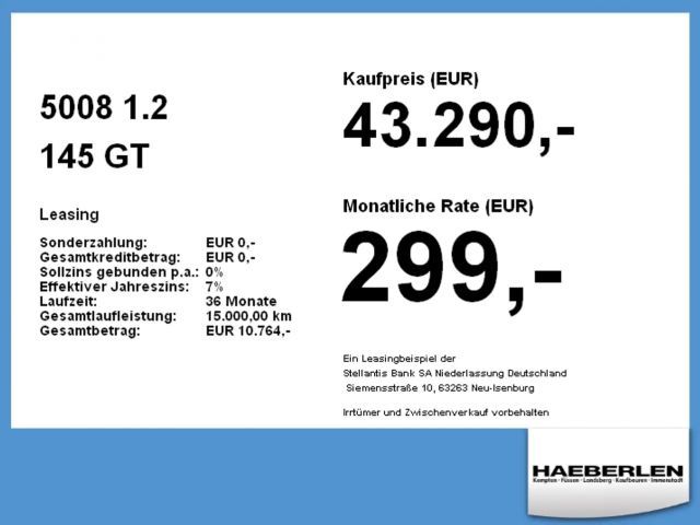 Peugeot 5008 GT-Line