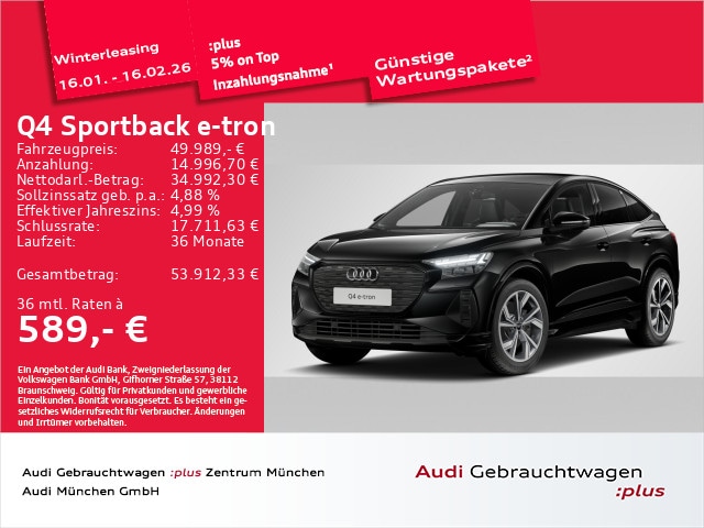 Audi Q4 e-tron Quattro Sportback