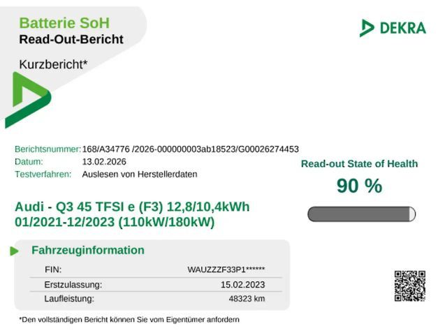 Audi Q3 45 e S tr. PDC LED NAVI VIRTUAL PANO