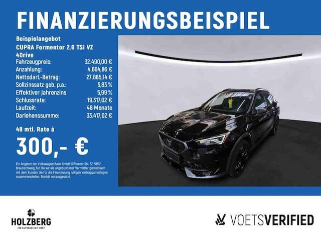 Cupra Formentor 2.0 TSI 4Drive VZ