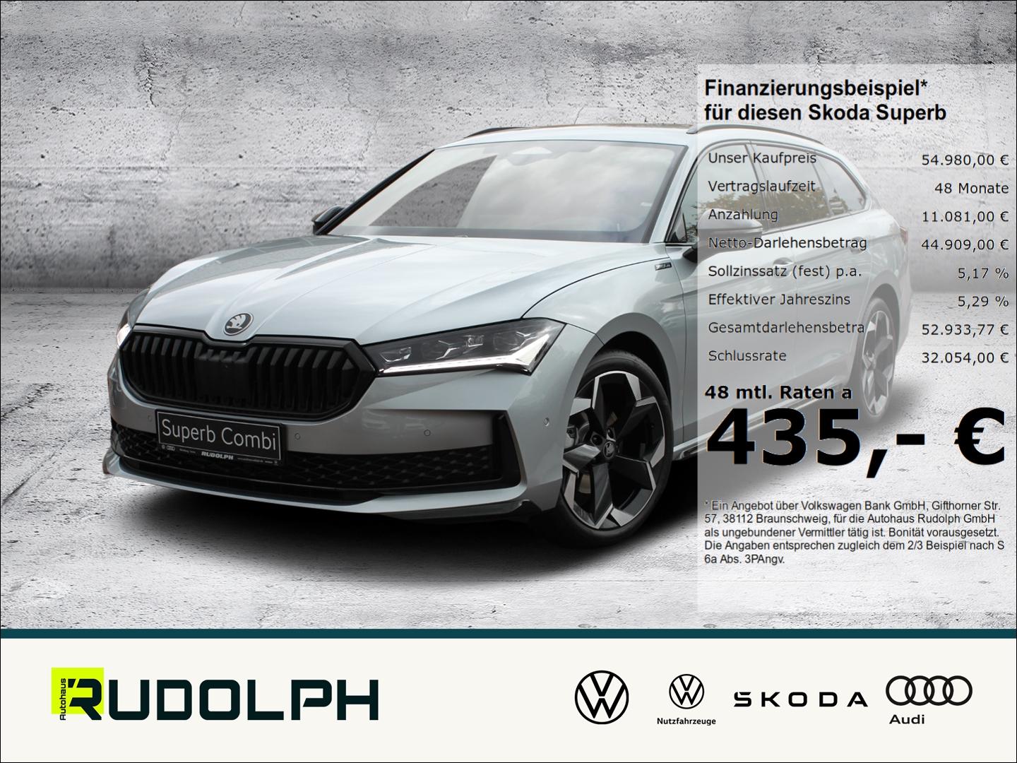 Skoda Superb 2.0 TDI Combi Sportline iV