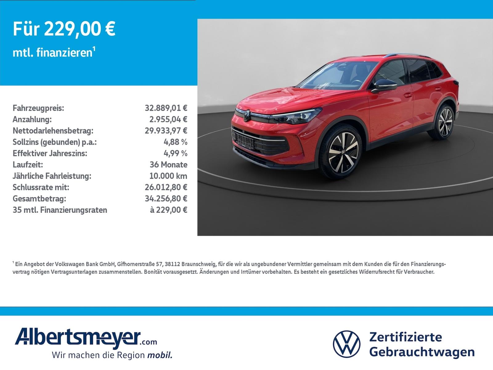 Volkswagen Tiguan 1.5 eTSI DSG