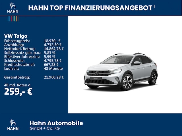 Volkswagen Taigo 1.0 TSI Life