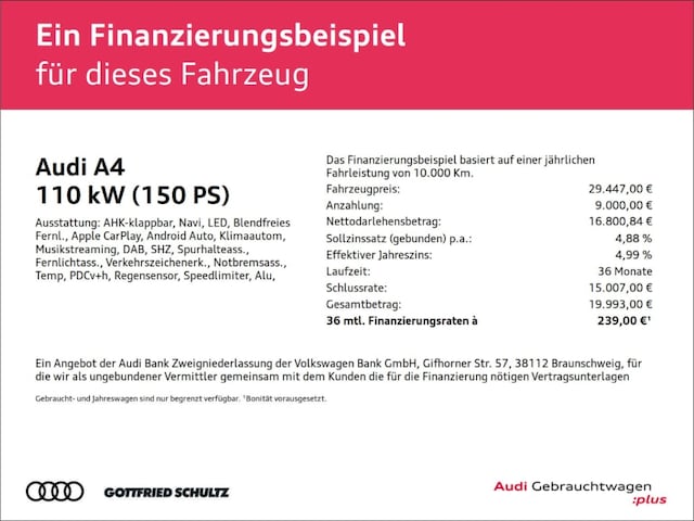 Audi A4 35 TFSI Avant S-Tronic