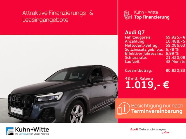 Audi Q7 45 TDI Quattro S-Line