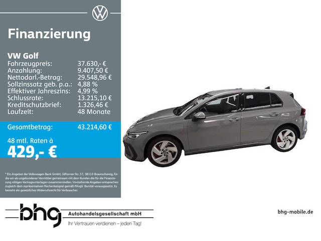 Volkswagen Golf DSG GTE eHybrid