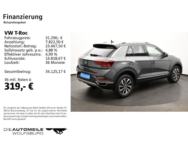 Volkswagen T-Roc 1.5 TSI DSG Style